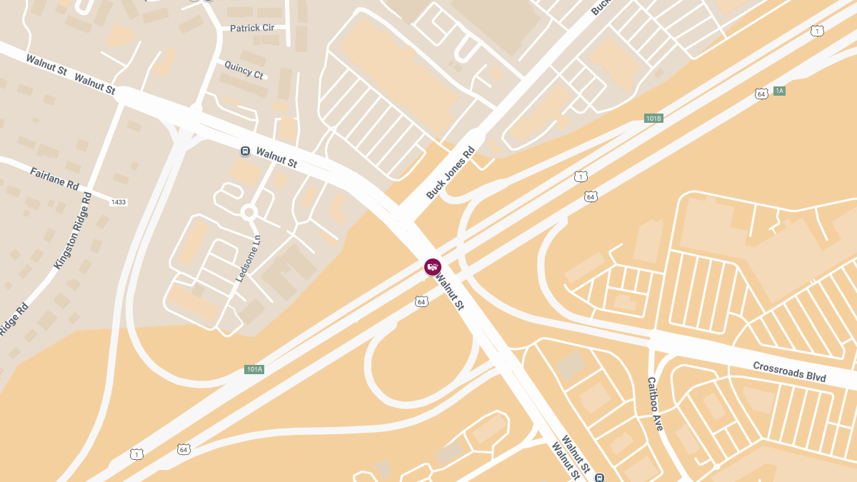 Injury Crash Reported on US 1 NB at Walnut St