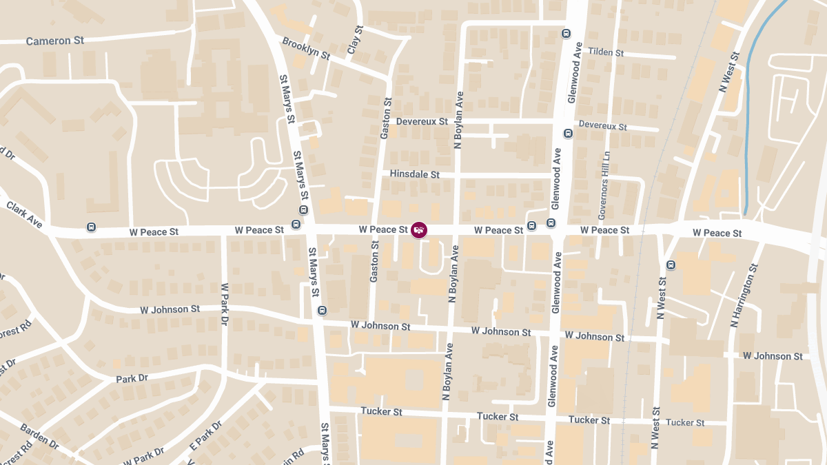 Injury Crash Reported on W Peace St