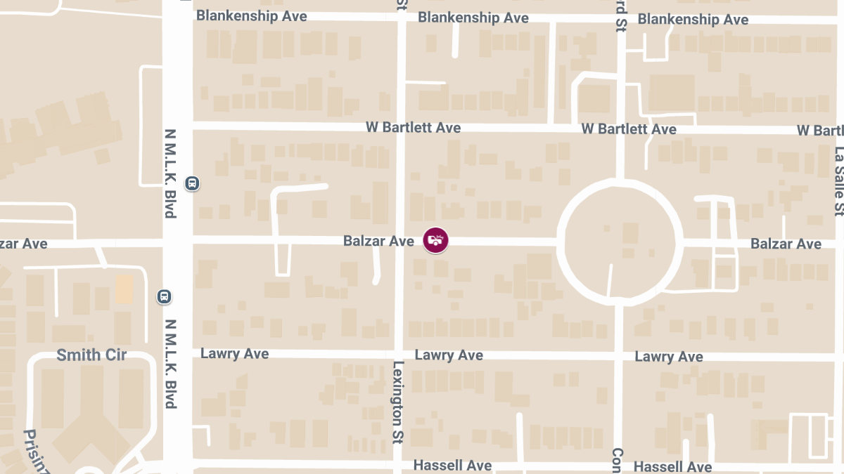 Injury Crash at Balzar Ave & Lexington St