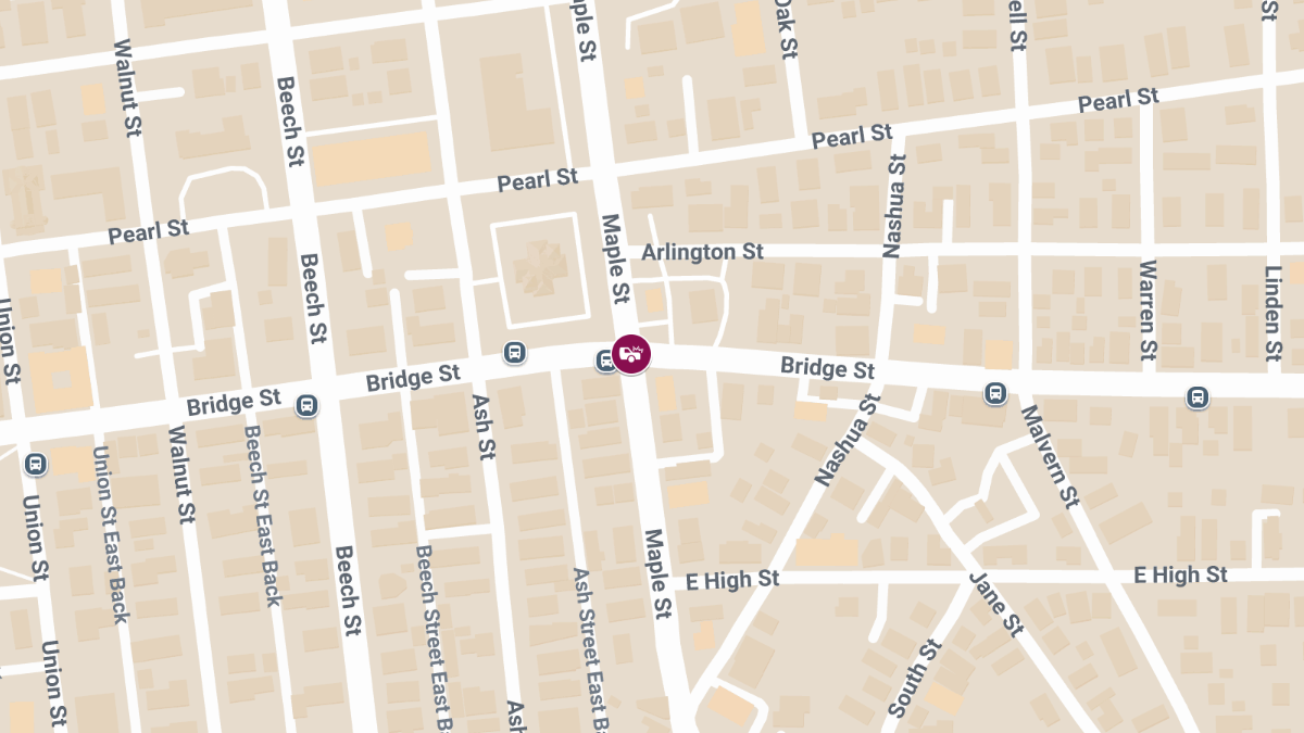 Injury Crash at Bridge St & Maple St