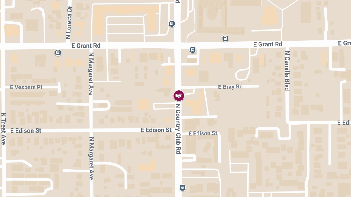 Injury Crash at Country Club Rd & Edison St
