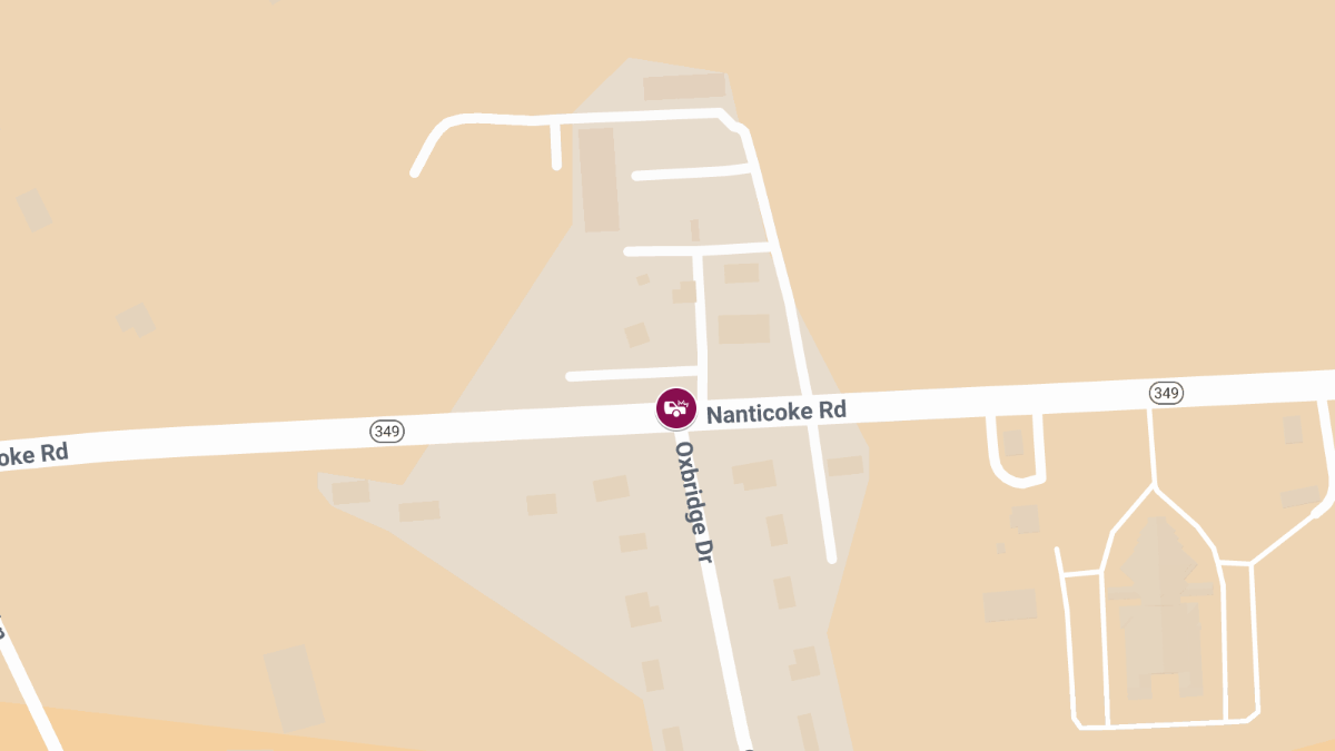 Injury Crash at Crosspoint Church on Nanticoke Rd
