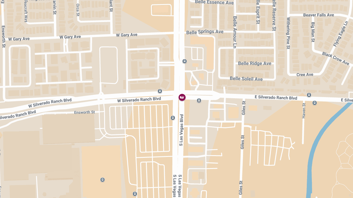 Injury Crash at E Silverado Ranch Blvd & S Las Vegas Blvd