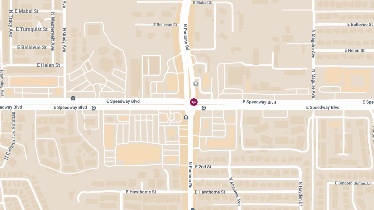 Injury Crash at E Speedway Blvd and N Pantano Rd
