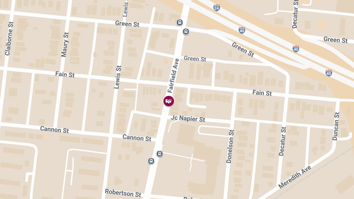 Injury Crash at Fairfield Ave & Green St