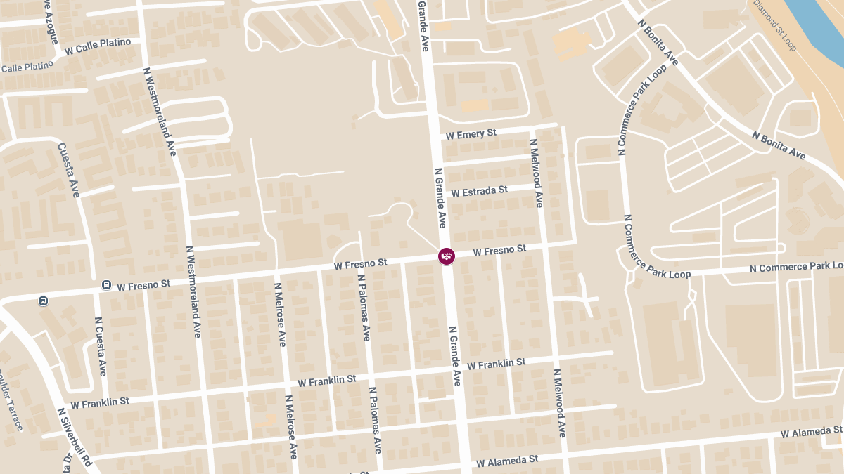Injury Crash at Grande Ave & Fresno St