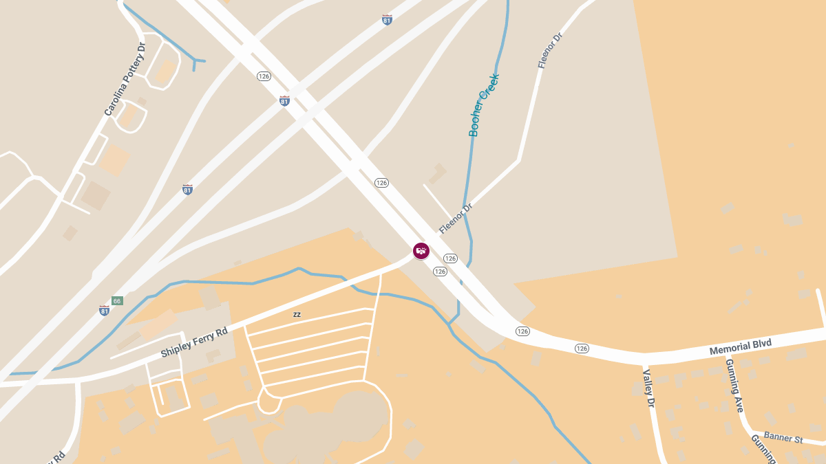 Injury Crash at Hwy 126 & Shadowtown Rd