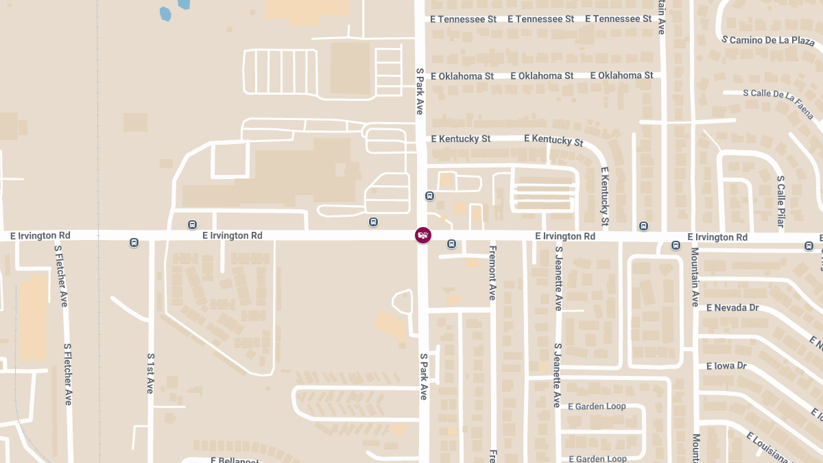Injury Crash at Irvington Rd & S Park Ave