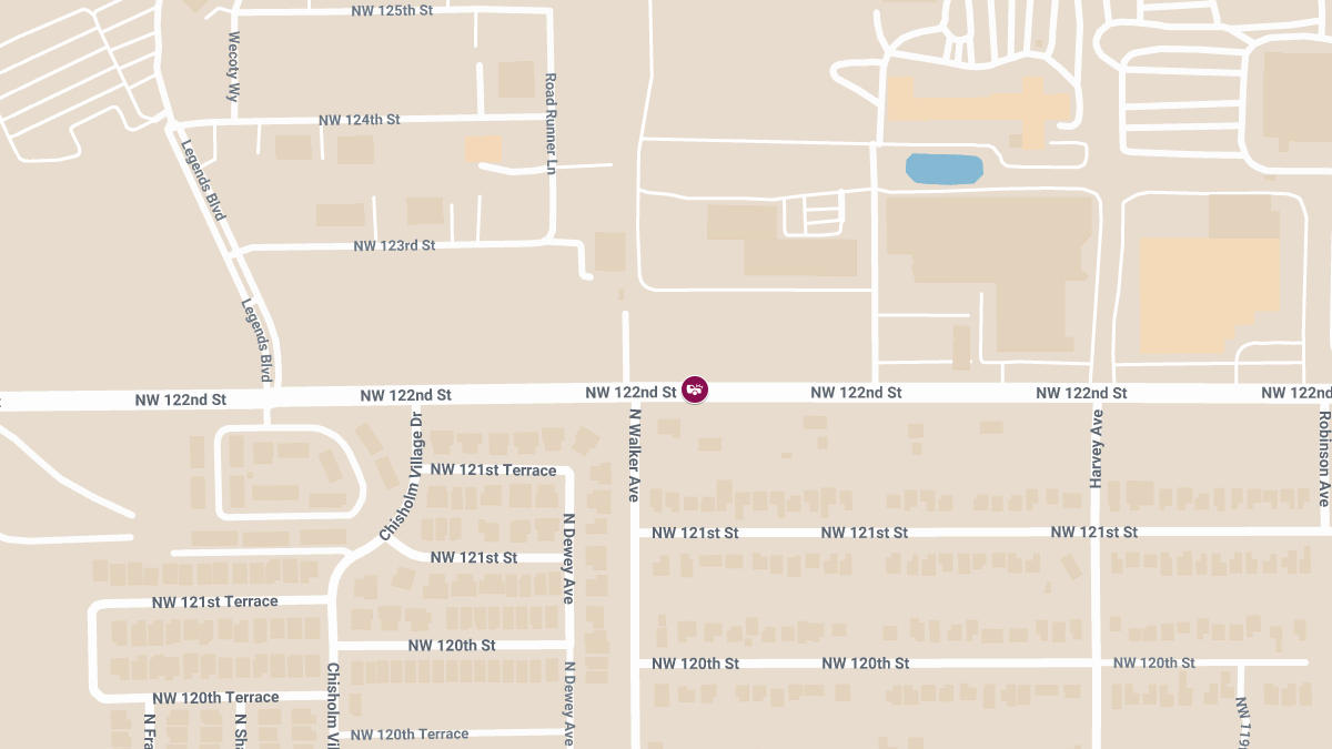 Injury Crash at NW 122nd St & N Walker Ave