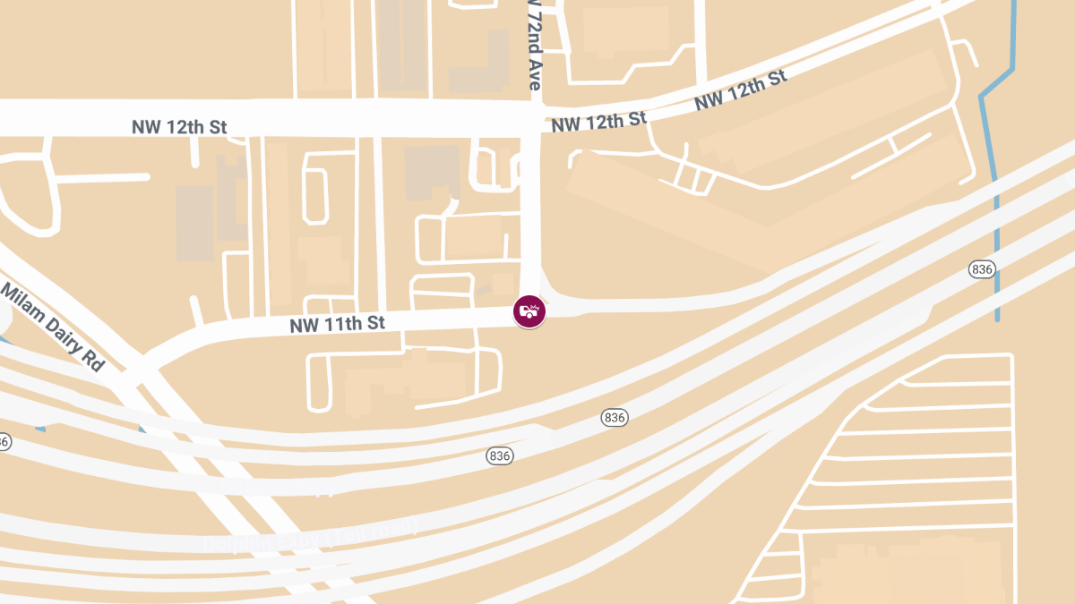 Injury Crash at NW 72nd Ave & NW 11th St