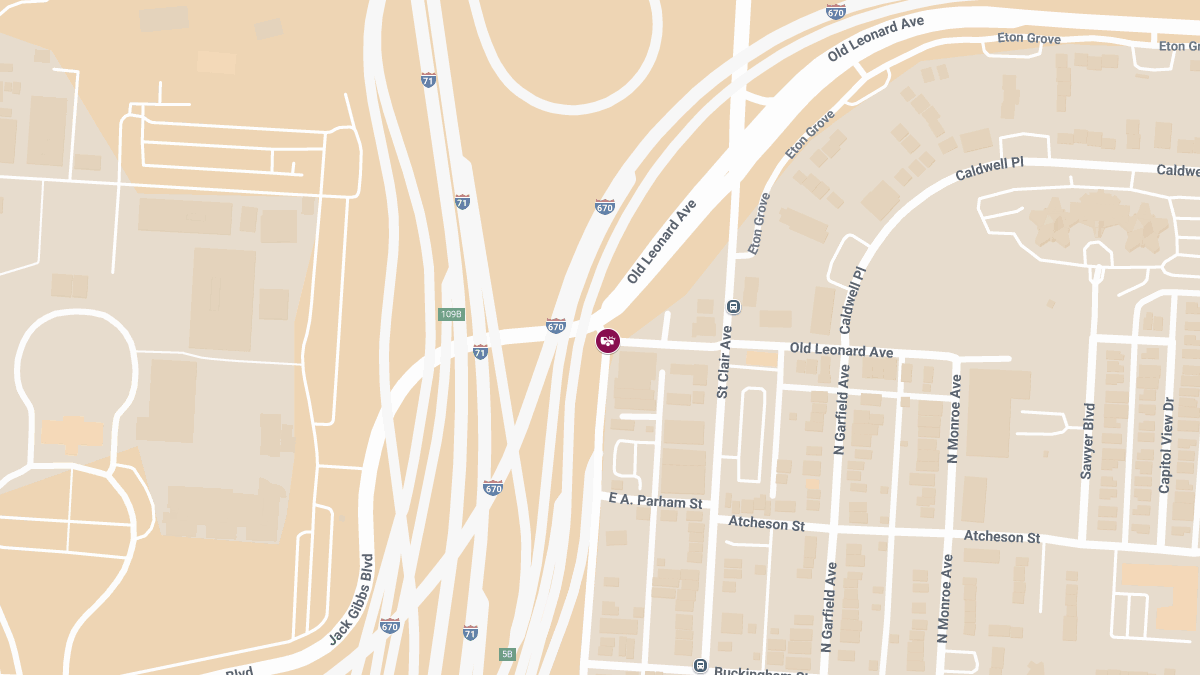 Injury Crash at Old Leonard Ave & Hamilton Ave