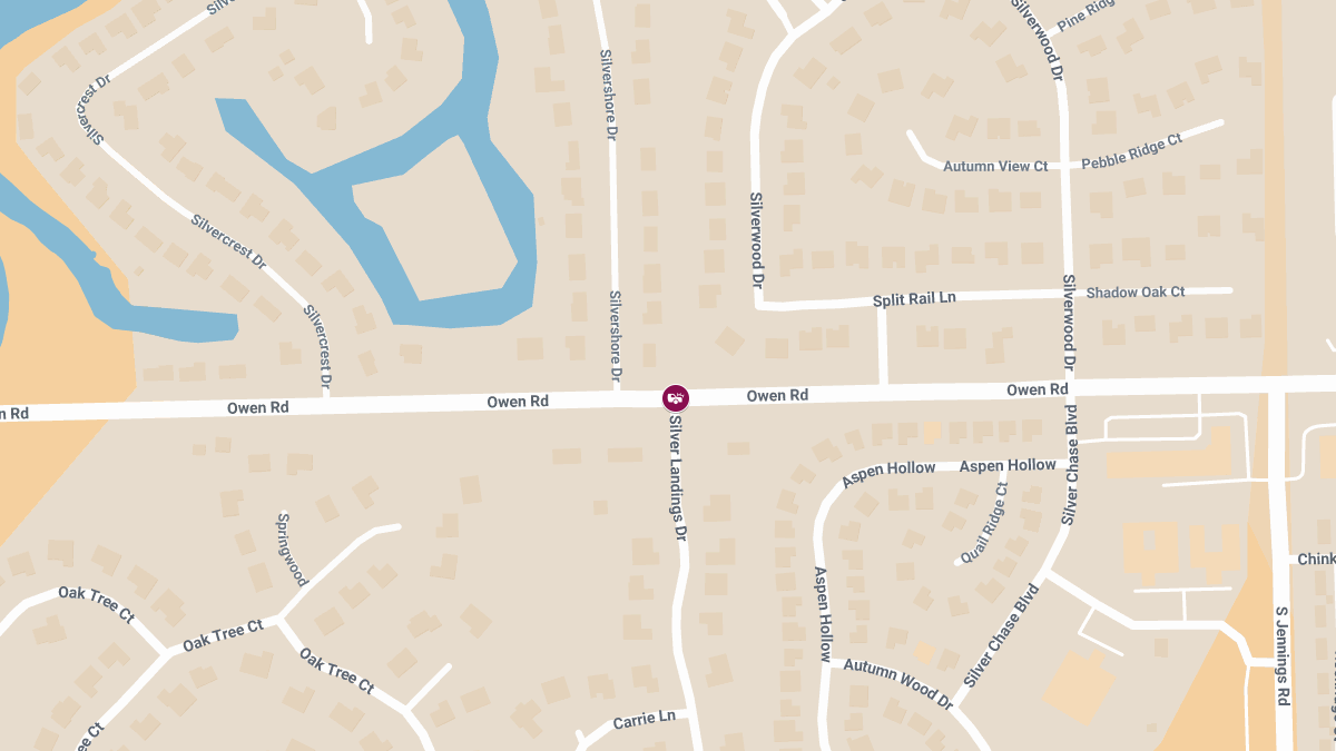 Injury Crash at Owen Rd & Silver Landings Dr
