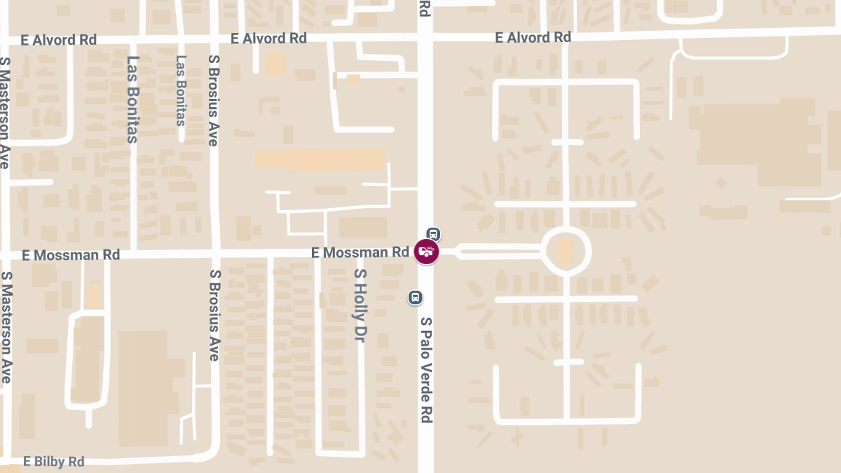 Injury Crash at Palo Verde Rd & Mossman Rd