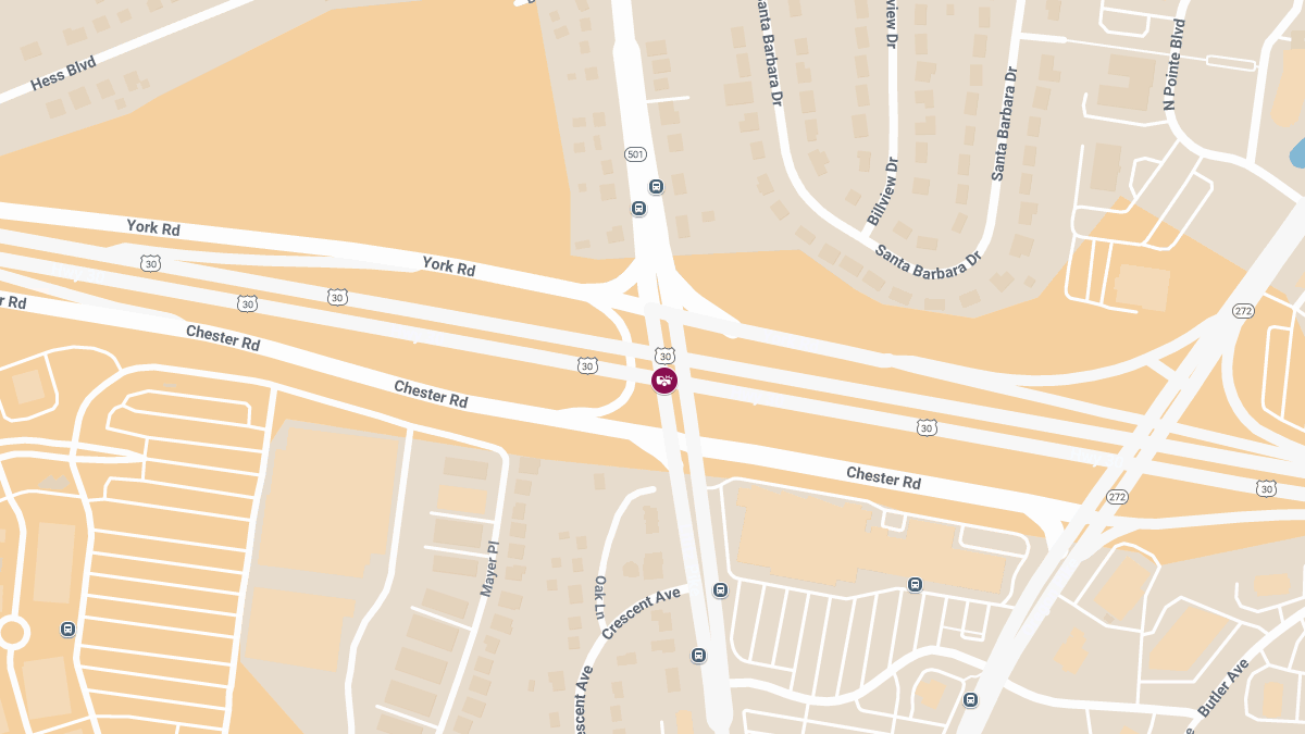 Injury Crash at Route 30 E & Lititz Pike