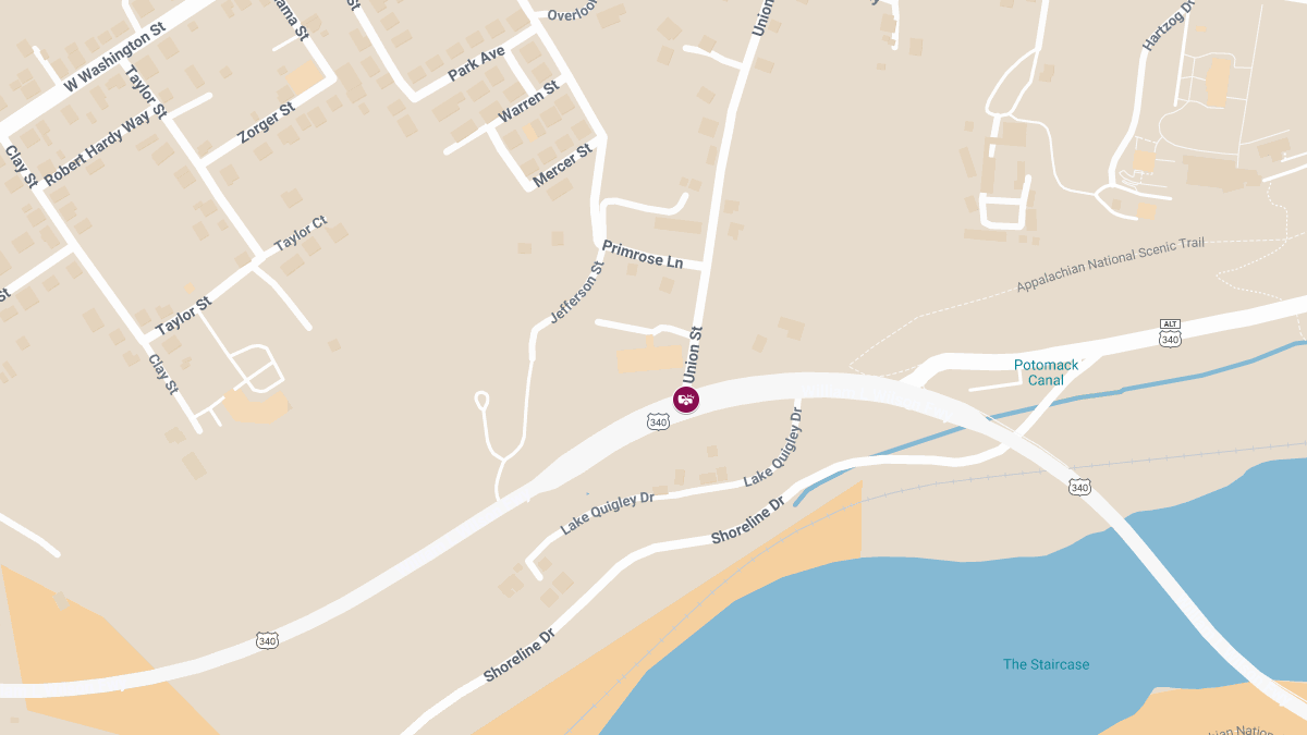 Injury Crash at Rte 340 & Union St in Jefferson County