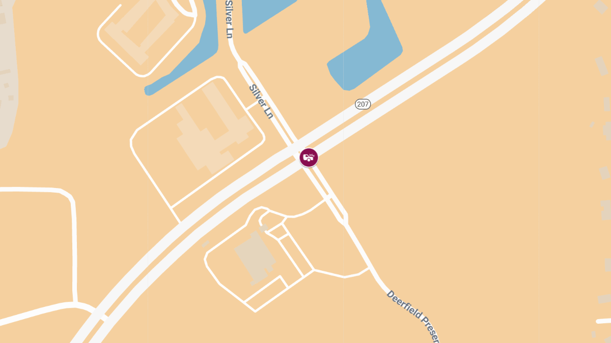 Injury Crash at SR-207 & Deerfield Preserve Blvd