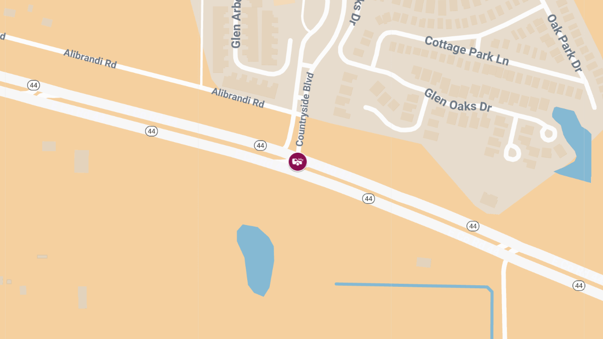 Injury Crash at SR-44 & Countryside Blvd