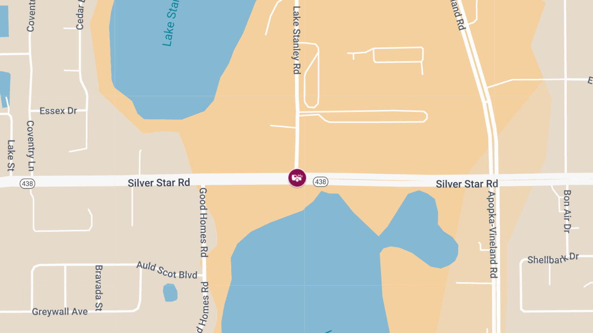 Injury Crash at Silver Star Rd & Lake Stanley Rd