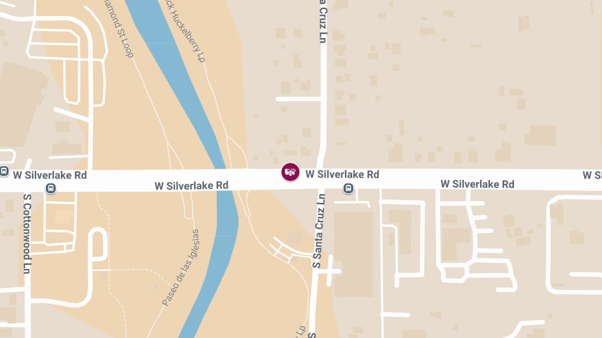 Injury Crash at Silverlake Rd & Santa Cruz Ln