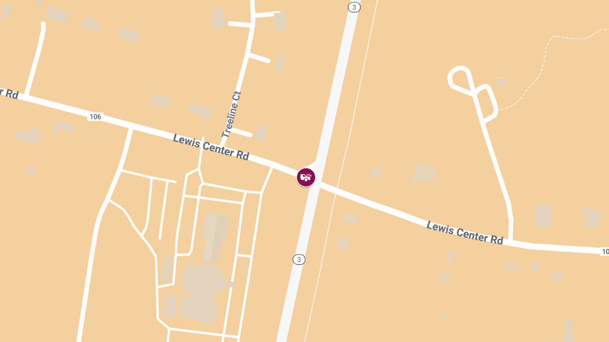 Injury Crash at State Route 3 & Lewis Center Rd