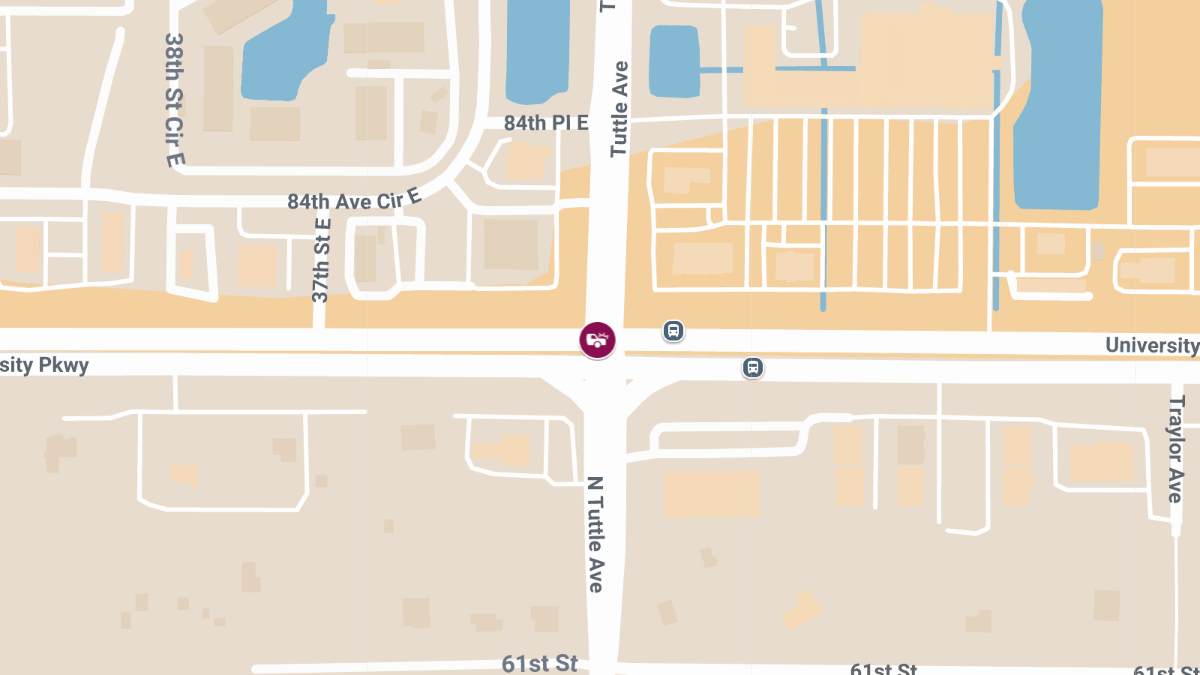 Injury Crash at Tuttle Ave & University Pkwy