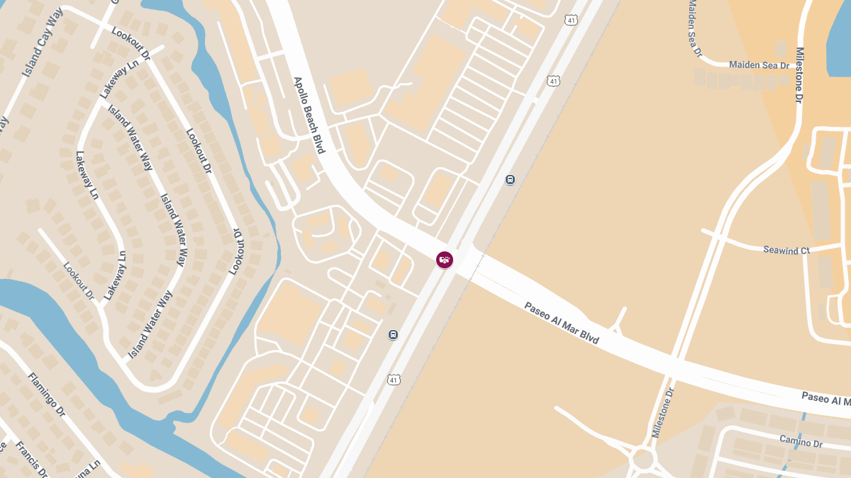 Injury Crash at US-41 N & Apollo Beach Blvd