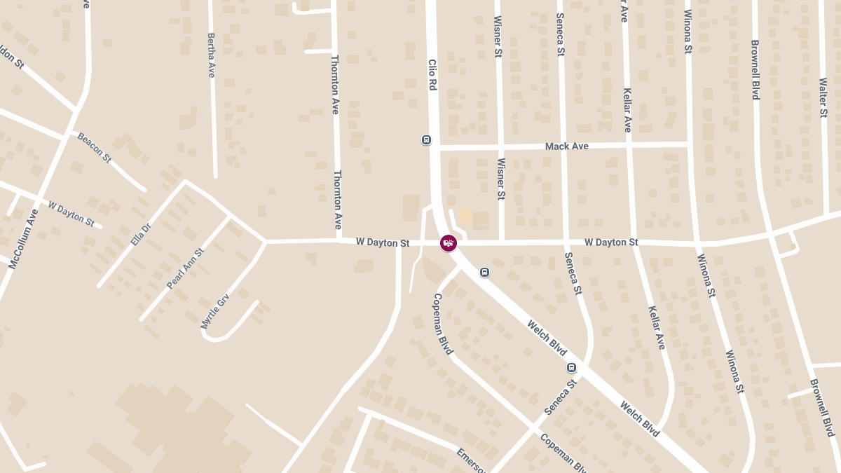 Injury Crash at Welch Blvd & W Dayton St