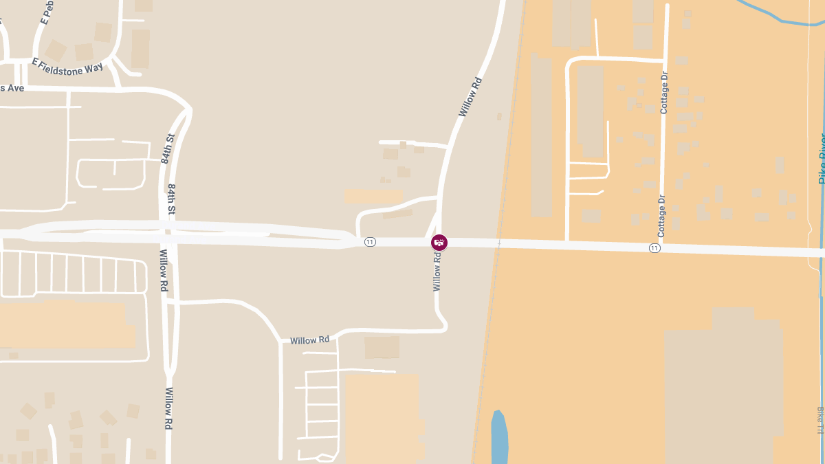 Injury Crash at Willow Rd & Durand Ave