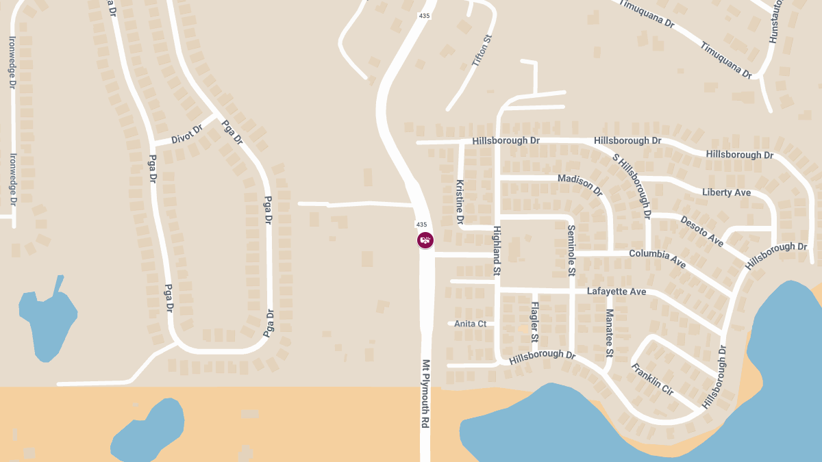 Injury Crash on CR-435
