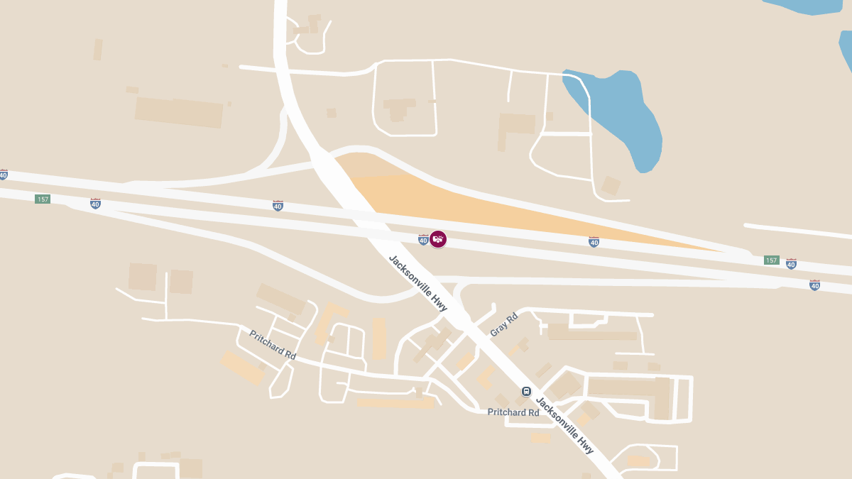 Injury Crash on EB Lanes on I-40 Near Mile Marker 8.6