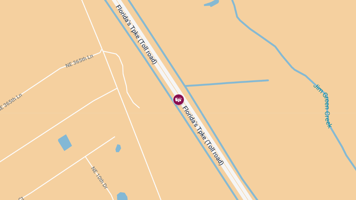 Injury Crash on Florida’s Tpke NB at MM20