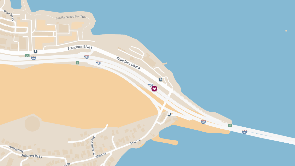 Injury Crash on I-580 West Near Richmond-San Rafael Bridge