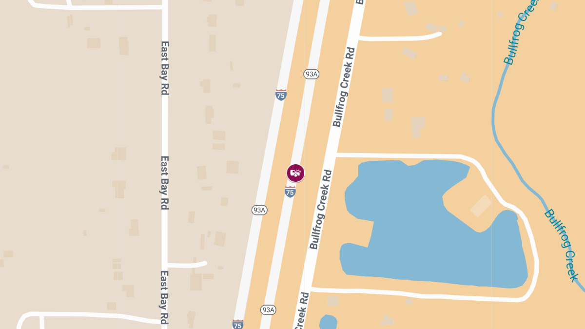 Injury Crash on I-75 NB at MM 246