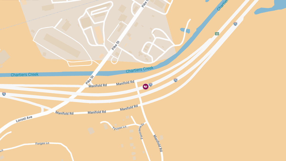 Injury Crash on I-79 South Near Mile Marker 8