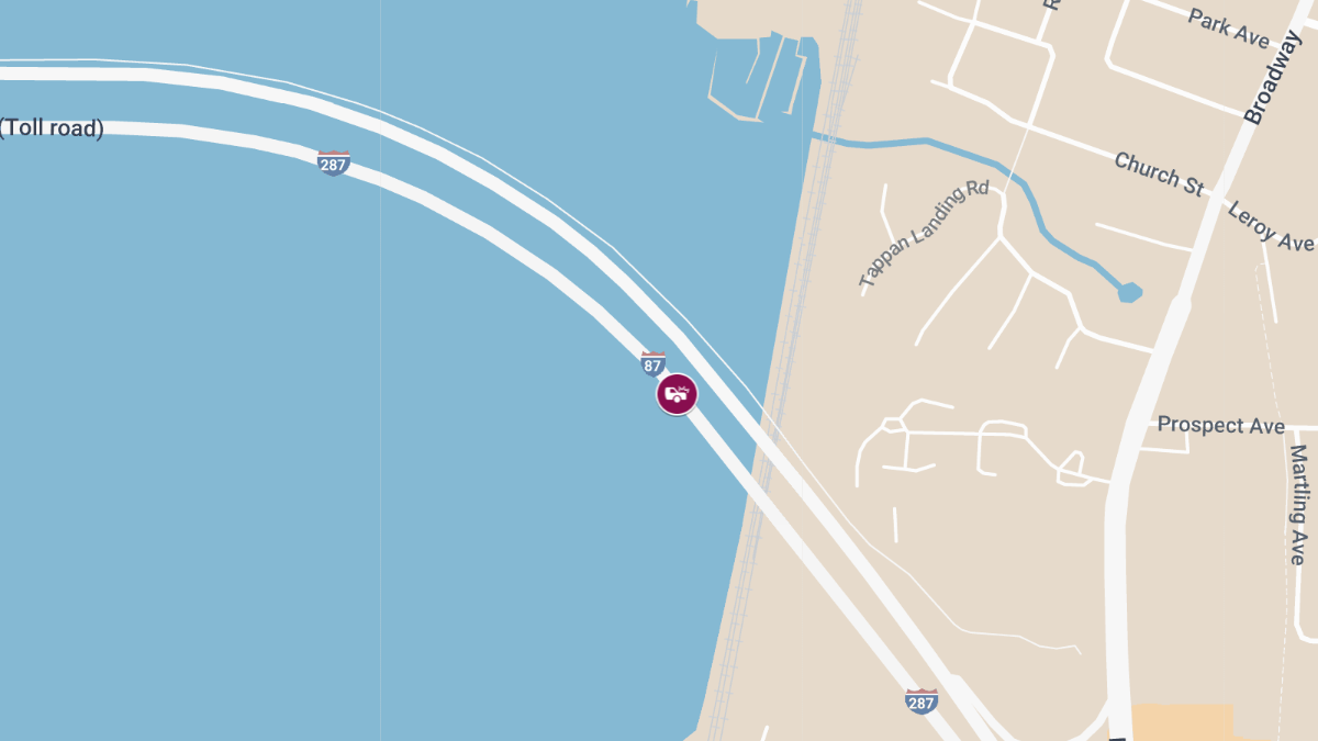 Injury Crash on I-87 NYS Thruway Near Exit 9