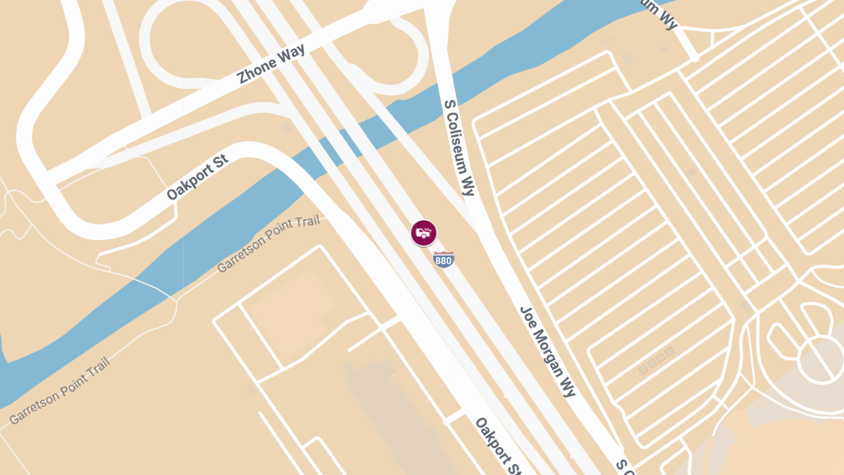 Injury Crash on I-880 SB Near 66th Ave