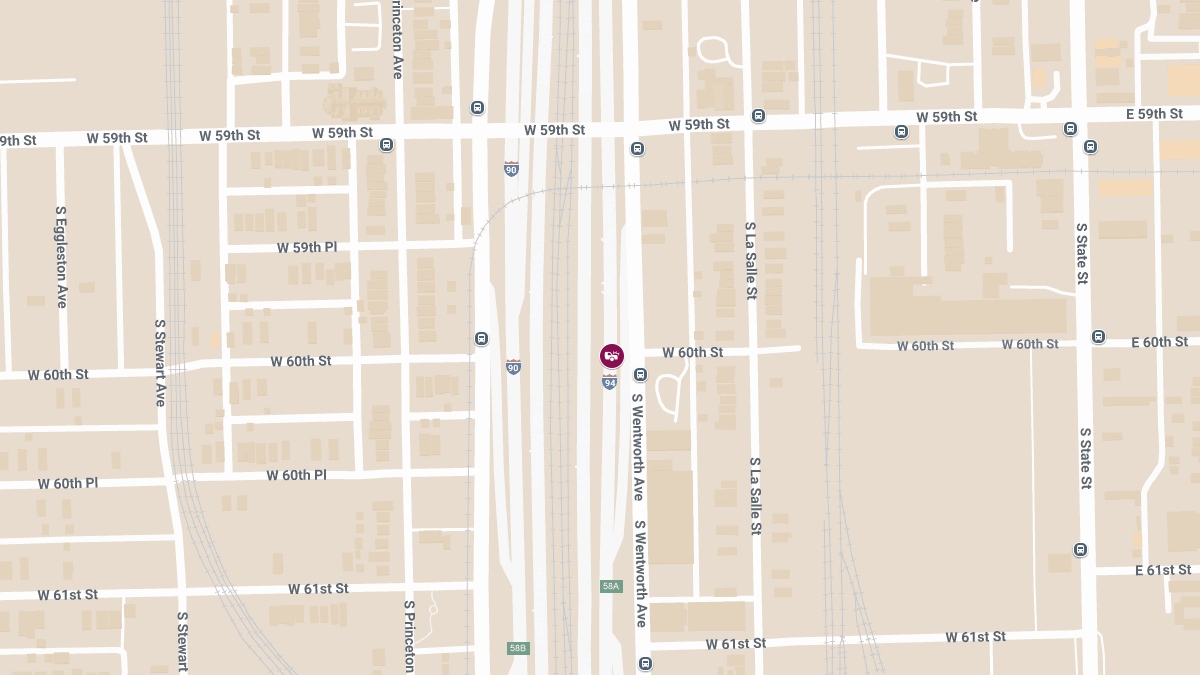 Injury Crash on I-94 Northbound Near 59th St