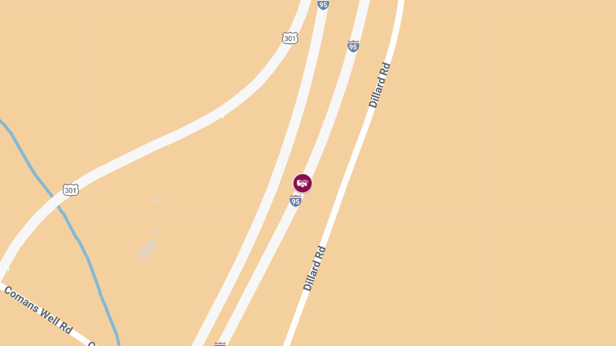 Injury Crash on I-95 NB at MM 314