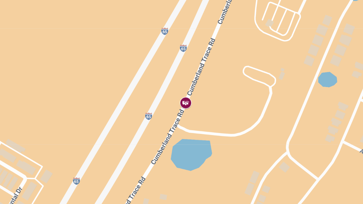 Injury Crash on Johny Webb Blvd at Cumberland Trace Rd