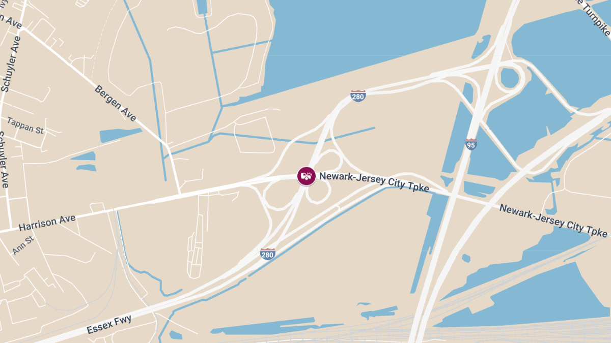 Injury Crash on NJ Tpke Eastern Spur Near I-280