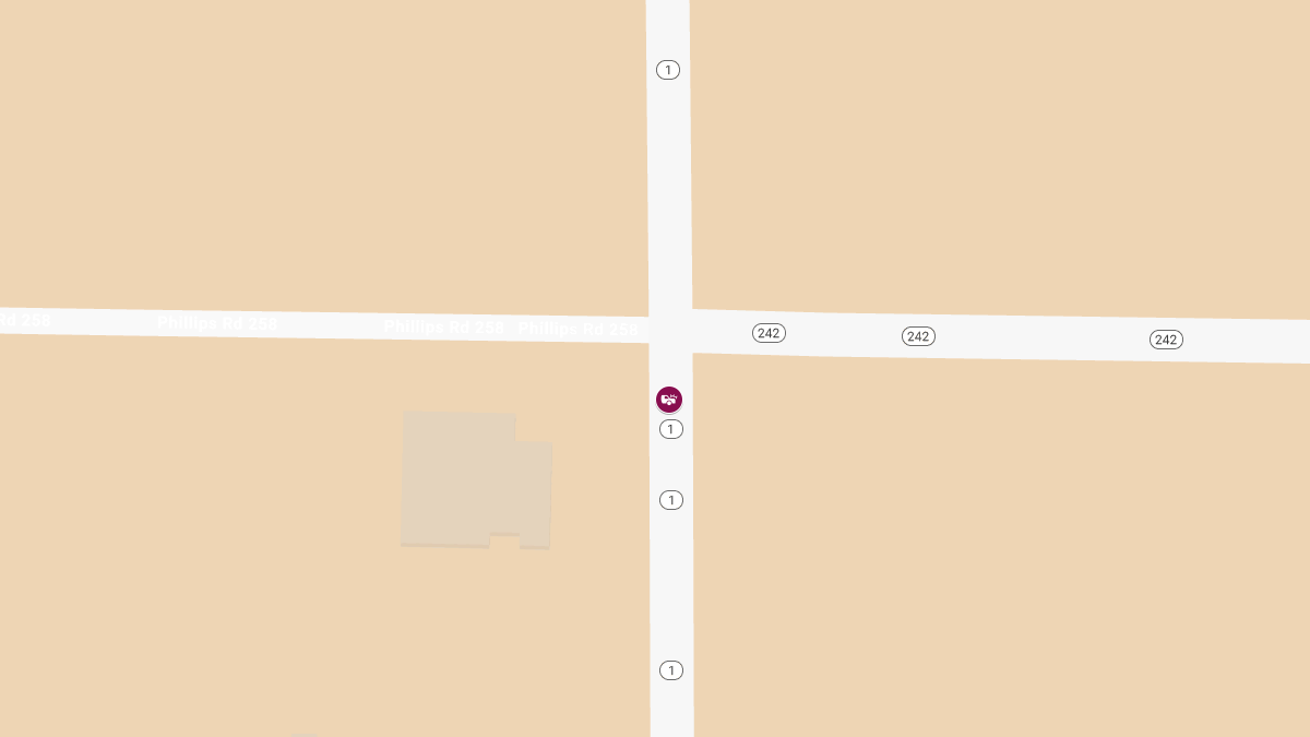 Injury Crash on SB State Highway 1 Near State Highway 242