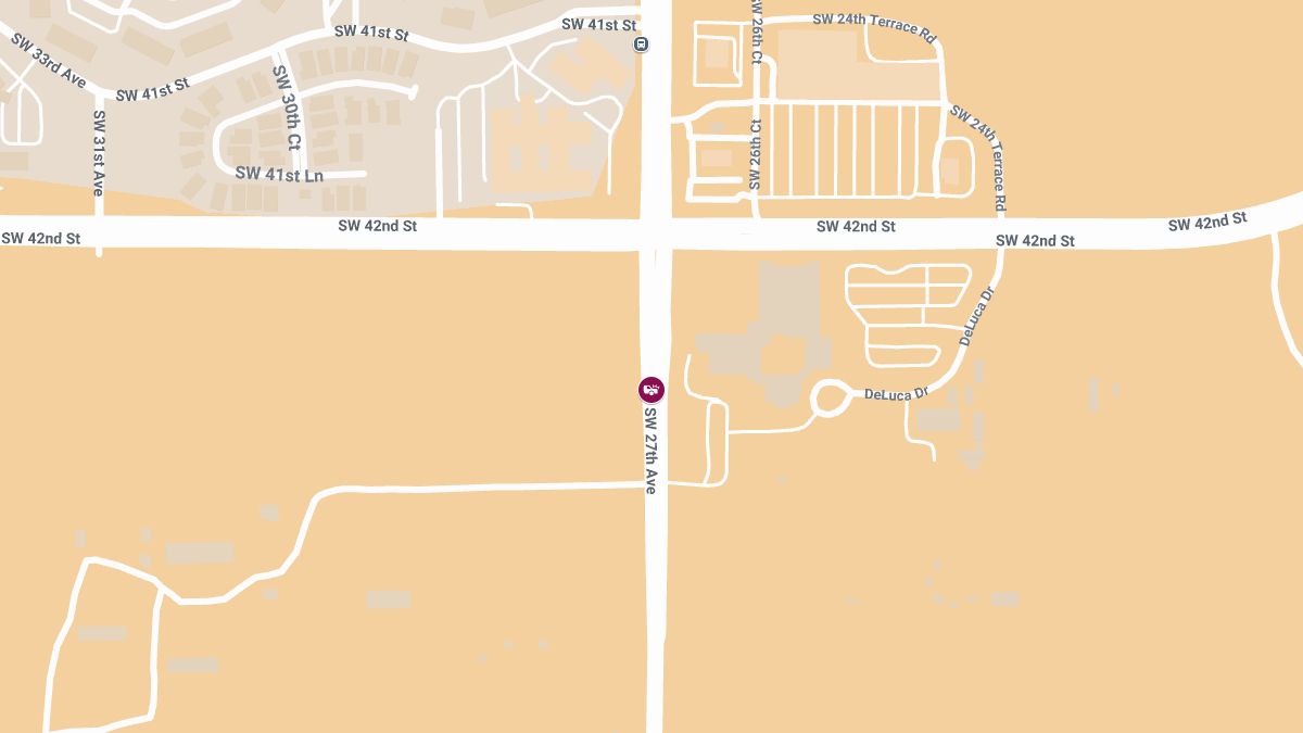 Injury Crash on SW 27th Ave