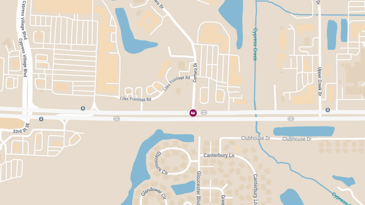 Injury Crash on Sun City Center Blvd at Cortaro Dr