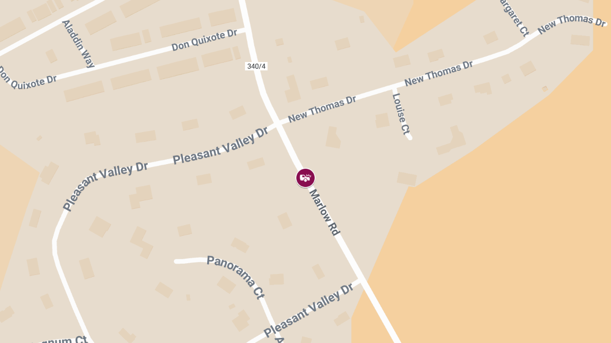 Injury Crash with Hazmat Response on Marlow Rd Near Route 340