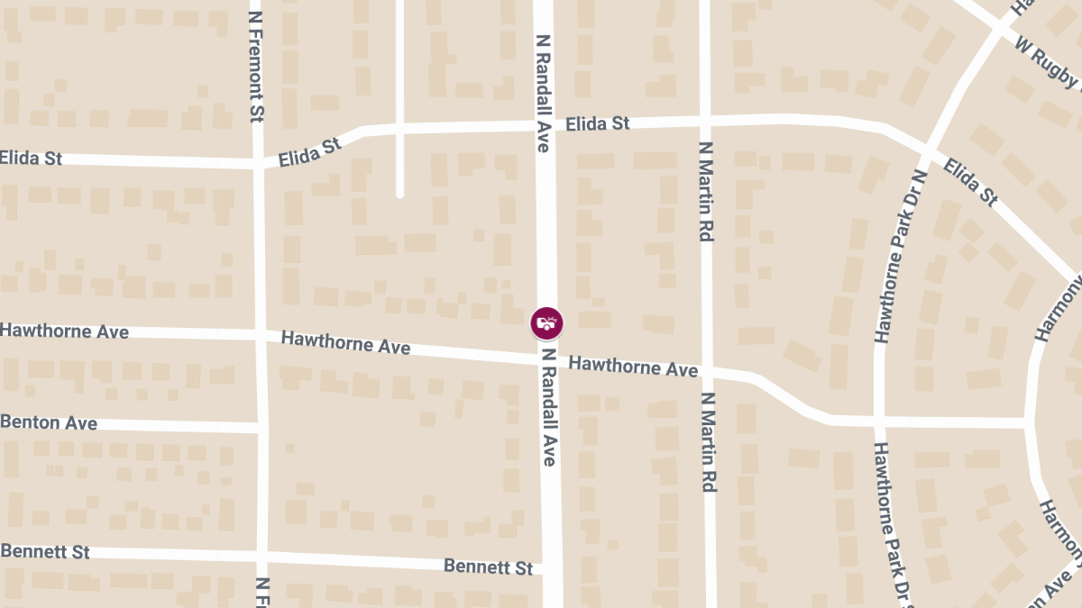 Injury Crash with Rollover on Hawthorne Ave