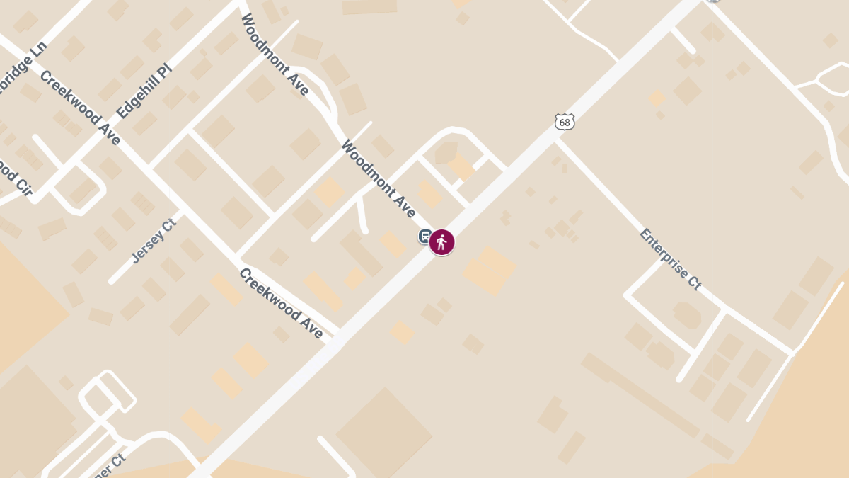 Injury Hit-and-Run Crash on Russellville Rd at Woodmont Ave