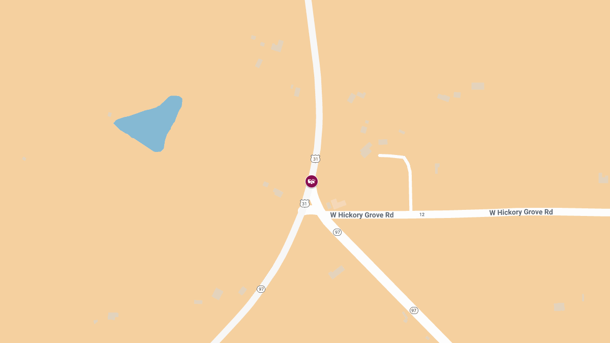 Major Crash on US-31 at AL-97 Causes Delays