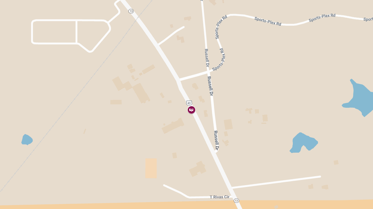 Major Crash on US-43 Near CR-25 Causes Significant Delays
