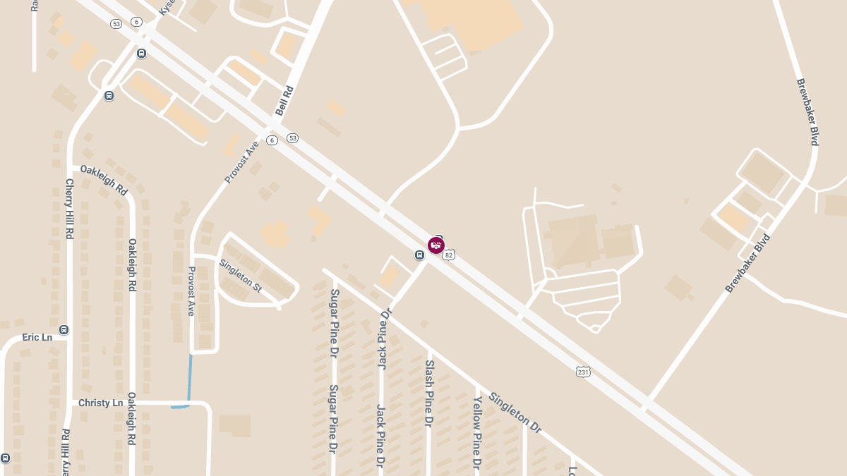 Major Crash Closes US 82/Troy Hwy at Jack Pine Dr