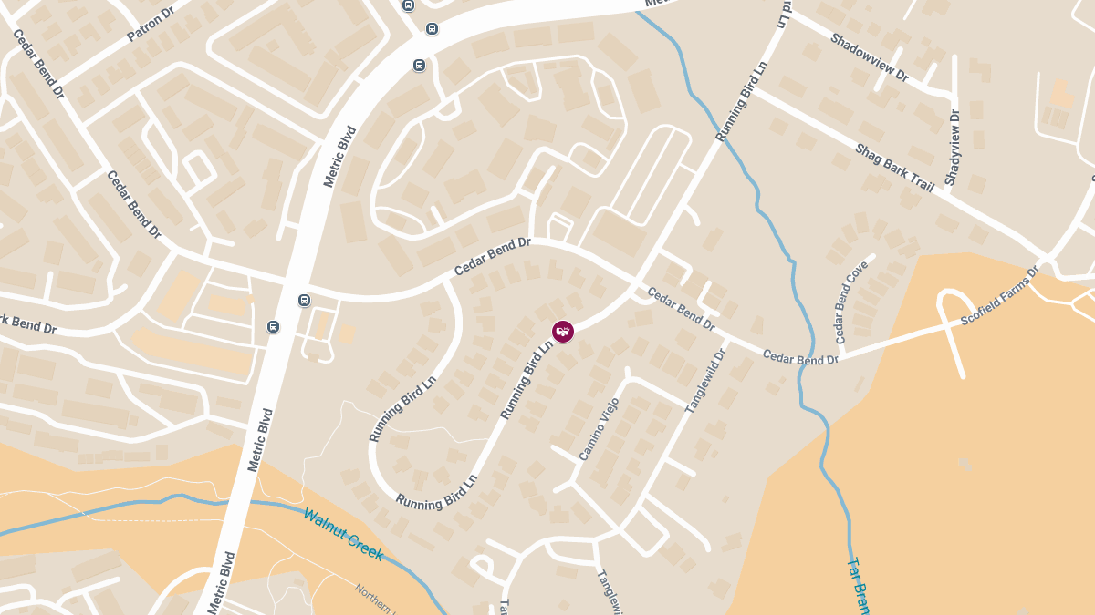 Motor Vehicle Collision With Injuries on Running Bird Ln